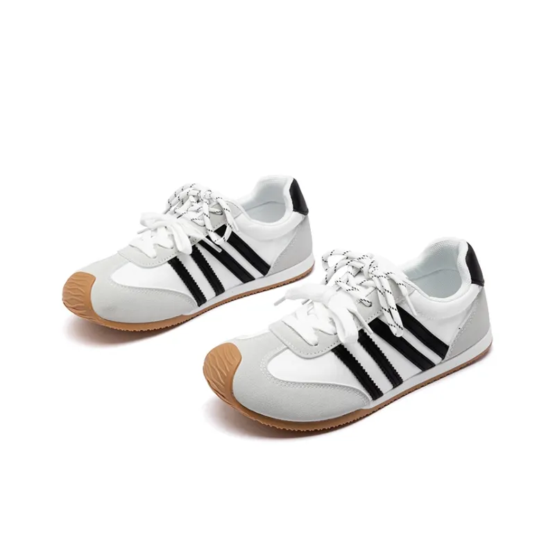 JIETEGONGYANG Lightweight And Breathable Low Top Skateboard Shoes Women's-14