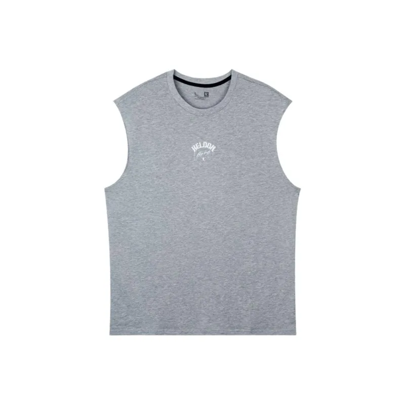 QIAODAN Tank Top Men's Gray Heather Gray-0
