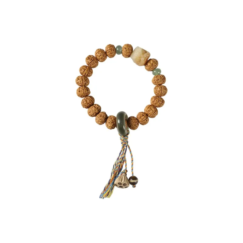Zhiyi King Kong Bodhi Seeds Bracelets Unisex-0
