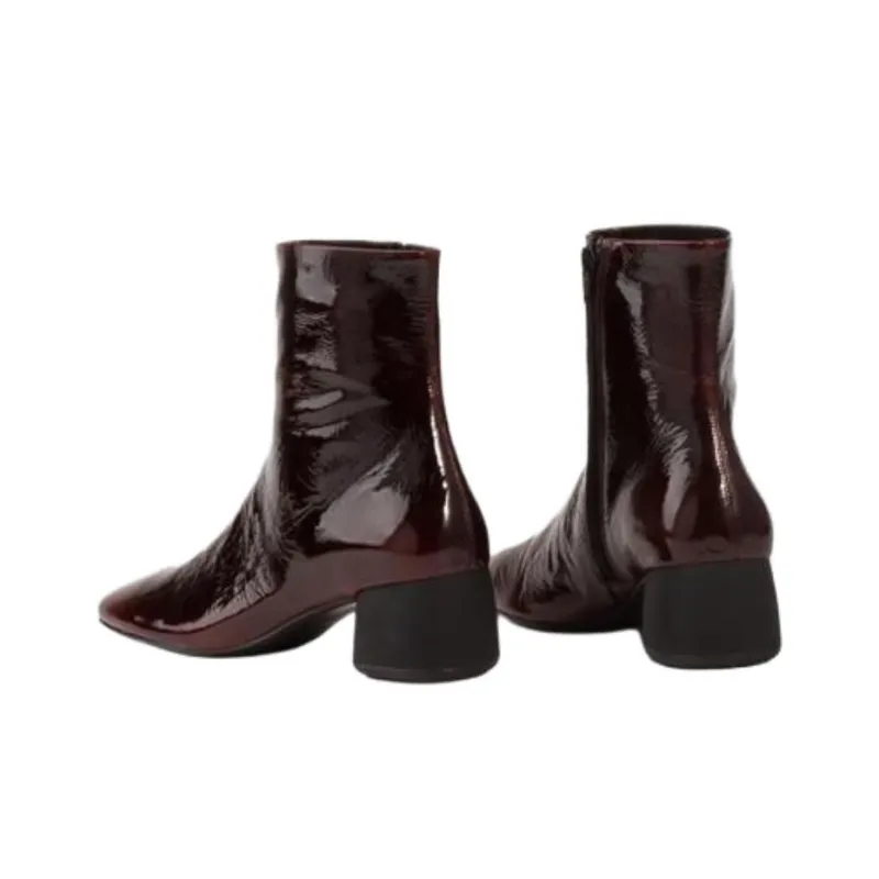 VAGABOND SHOEMAKERS Livia Ankle Boots 5cm Women's Dark Red-3