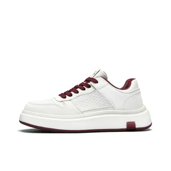 AOKANG Slip Resistant Lightweight Height Increasing Low Top Skateboard Shoes Men's