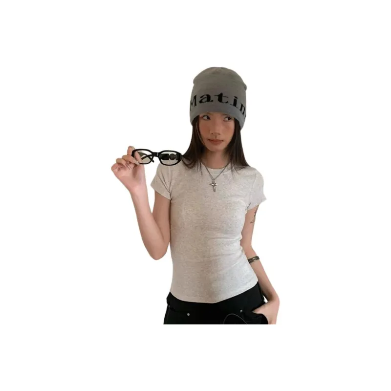 HEISU Set in Sleeve T Shirt Women's-0