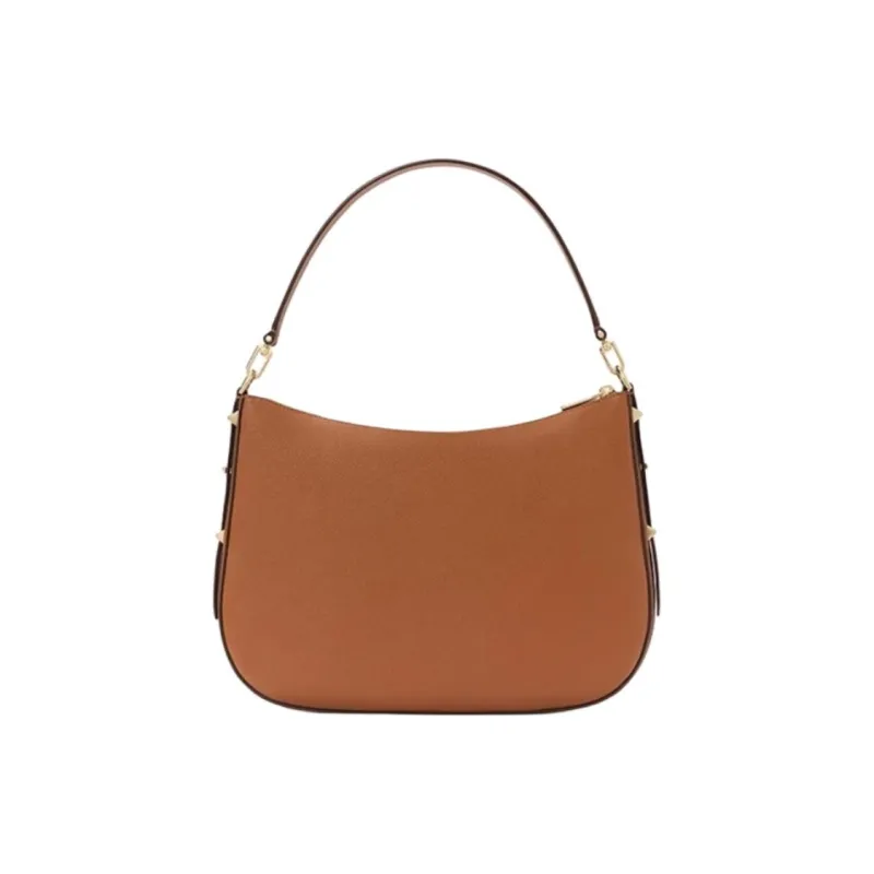 Kate Spade Cow Leather Shoulder Bag, Handbag, Shoulder Bag Tubas Women's Caramel-2