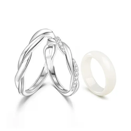 JINGFAN Bodhi Root Rings Unisex