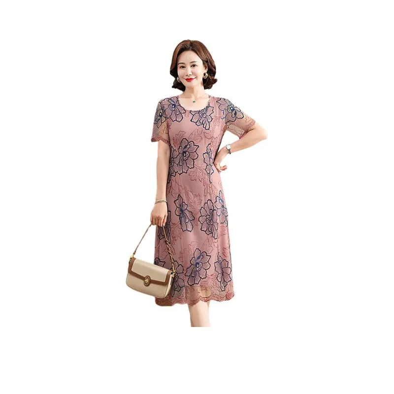 Yalu Short Sleeved Dress Women's-2