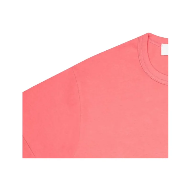 CDG Play T Shirts Unisex Pink-3