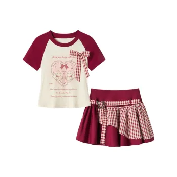 DOKZB Two Piece Skirt Sets Women's