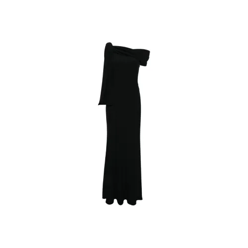 Alexander McQueen Draped Off shoulder Gown