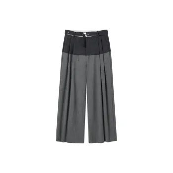 MEGALAXY Suit Trousers Unisex Gray