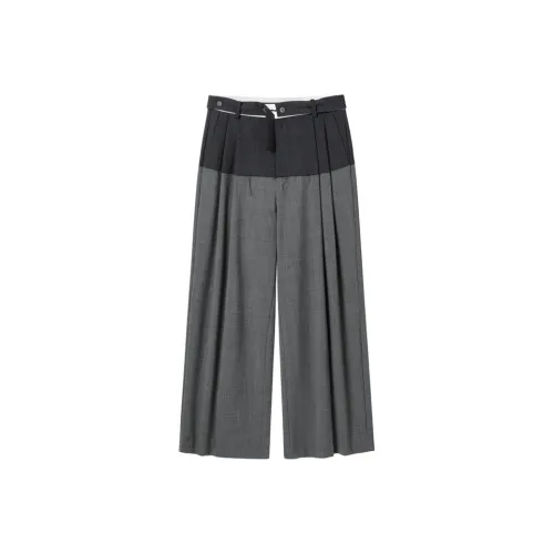 MEGALAXY Suit Trousers Unisex Gray