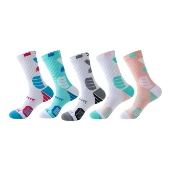 Gentle Welcome Basketball Socks Unisex 5 Pack