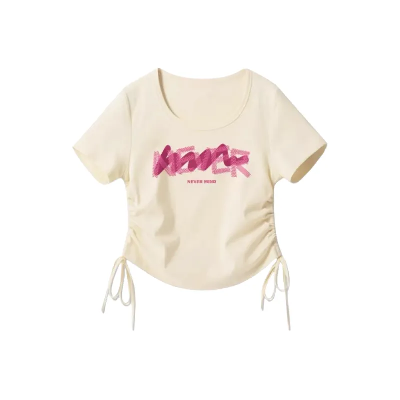 Cotton Gene Set in Sleeve T Shirt Women's-2