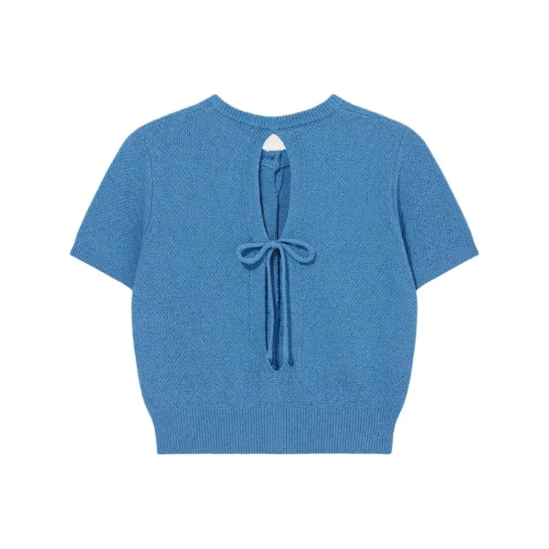 COVERNAT T-Shirts Women's Blue-1