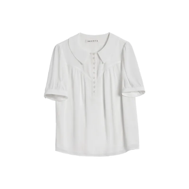 Mambe Shirts Women's White-0