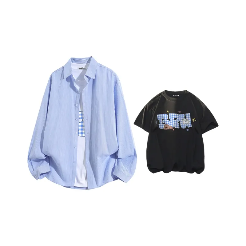 BRUMAIRE Shirt Matching Set Unisex-14