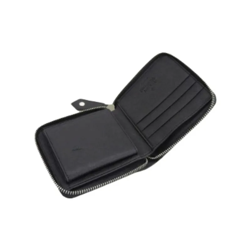 Vivienne Westwood Leather Wallet Men's Black-4