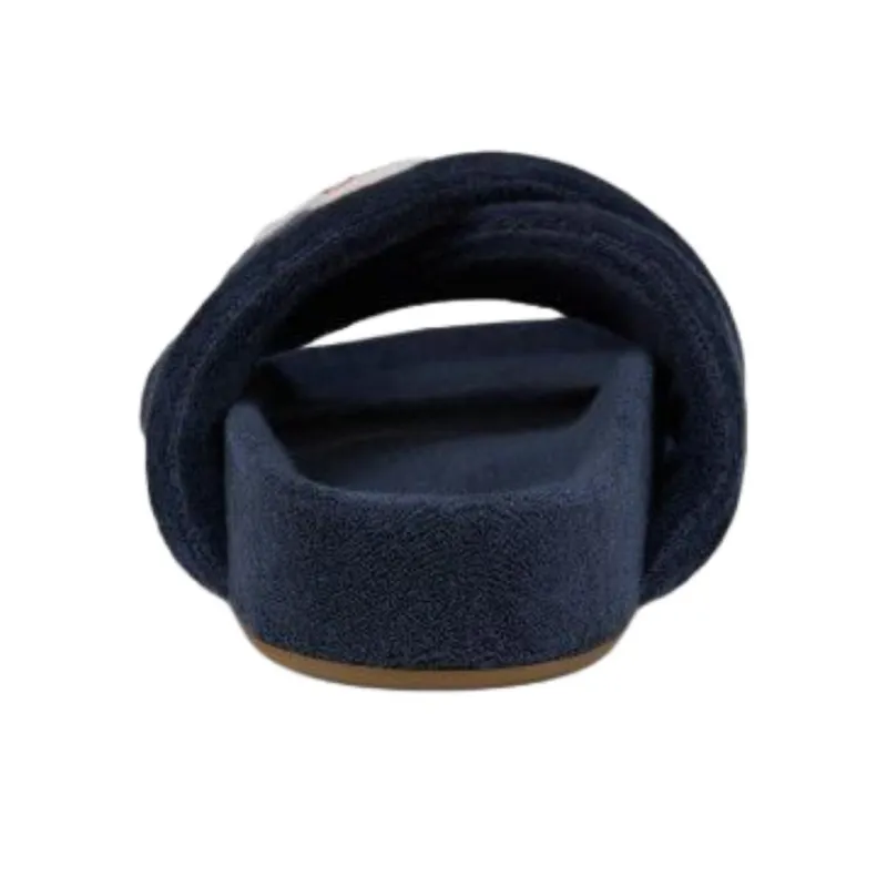 CL LUBOTING Slide Slippers Men's Marine Blue-4