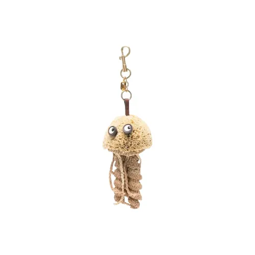 Burberry Keychain Mens Light Umber