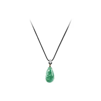 JUICY GRAPE African Emerald Jade Necklaces Unisex
