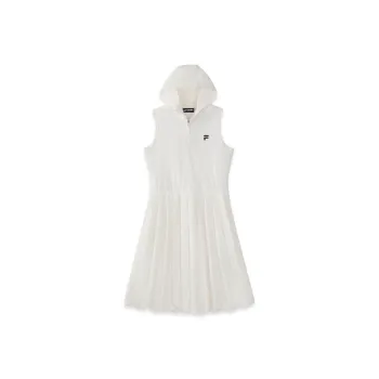 FILA FUSION LIFE Sleeveless Dress Women's Milk Mist White WT