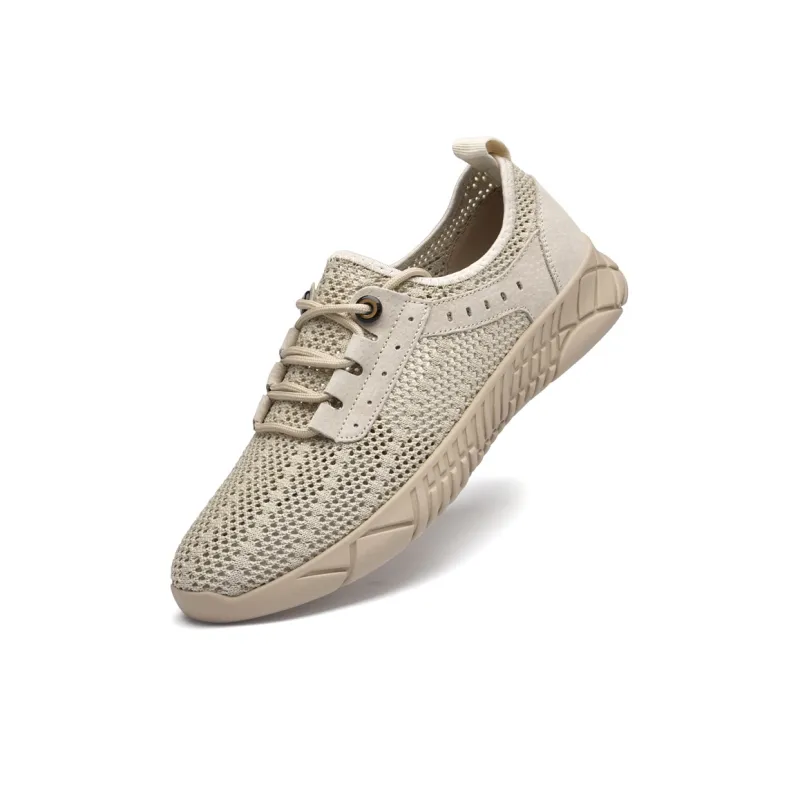 British Knights Breathable, Slip Resistant, And Abrasion Resistant Low Top Casual Shoes Men's Khaki-2