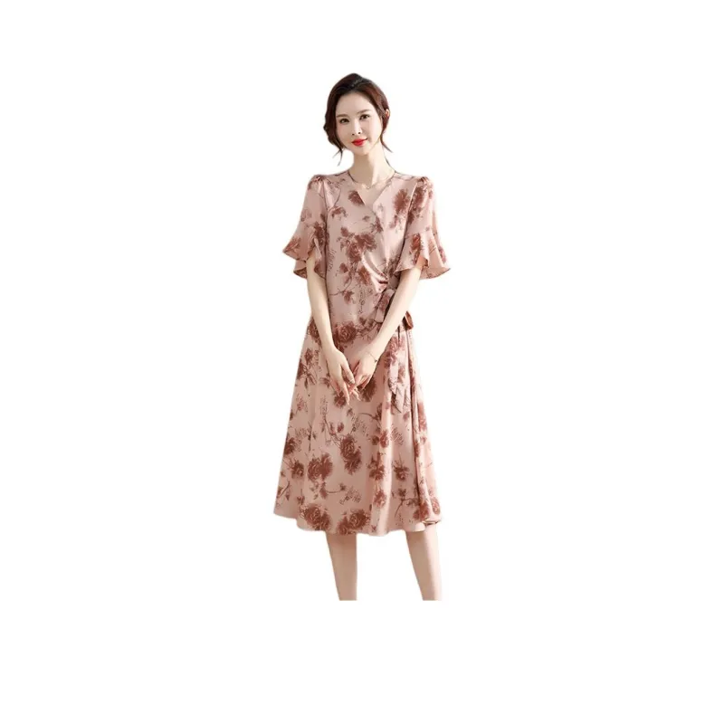 Yalu Short Sleeved Dress Women's-1
