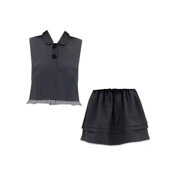 ABCMININ Two Piece Skirt Sets Women's