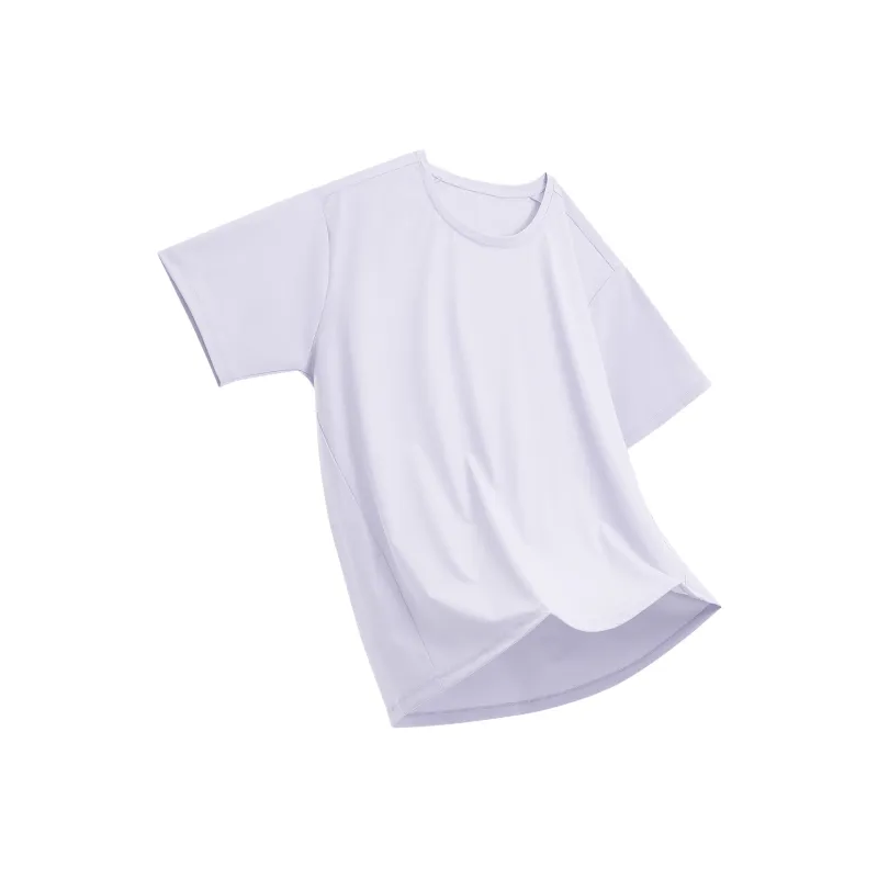 SNOW FLYING T Shirts Women's Light Purple-3