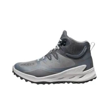 KEEN Zionic Waterproof And Wear resistant Short Outdoor Boots Women's Gray