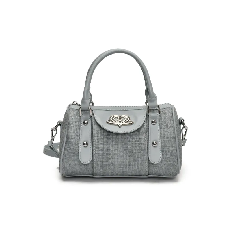 RIVMIND PU Boston Bag, Shoulder Bag, Crossbody Bag, Handbag Women's Multicolor-14