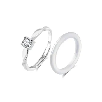 KING TAI SANG Chalcedony Rings Unisex