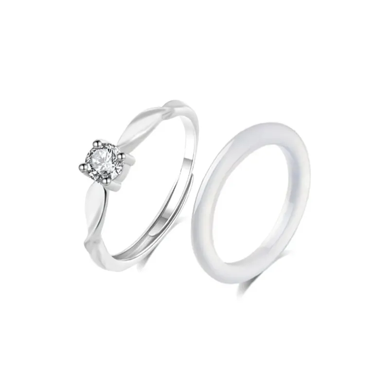 KING TAI SANG Chalcedony Rings Unisex-0