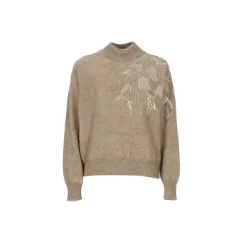 Brunello Cucinelli Sequin Embellished Knitted Jumper