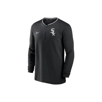 Nike Chicago White Sox Authentic Collection Men's Nike Dri FIT Mlb 1/2 Zip Long Sleeve Top
