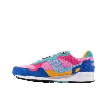 Saucony Shadow 5000 Abrasion Resistant Slip Resistant Low Top Casual Shoes Unisex Light Pink