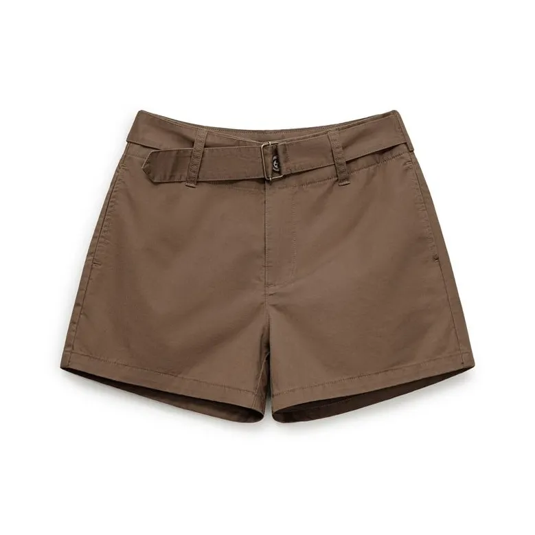 MADEN Cargo Shorts Women's Dark Khaki-0