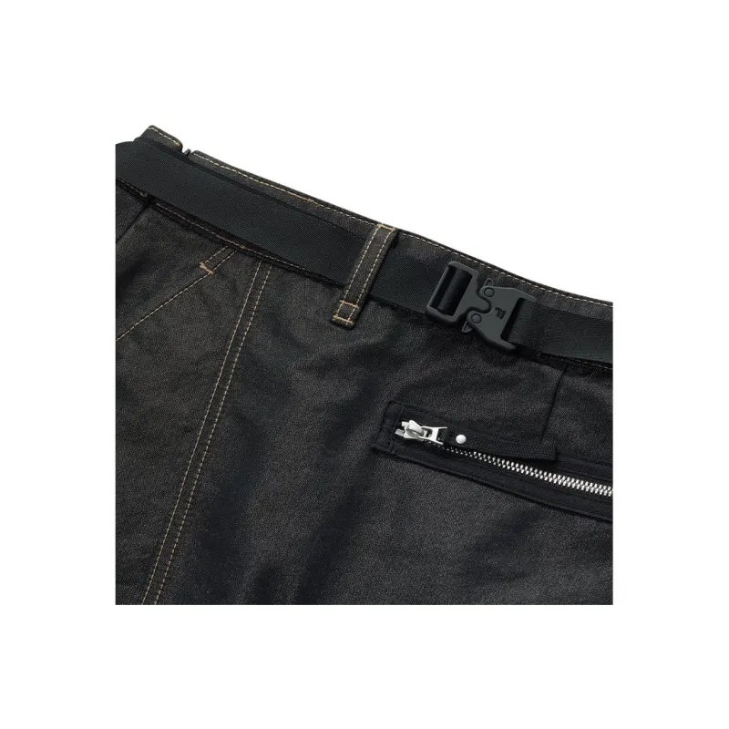 FILA FUSION WORKWEARFILA FUSION X SS25 Casual Short Skirts Women's Original Denim-2