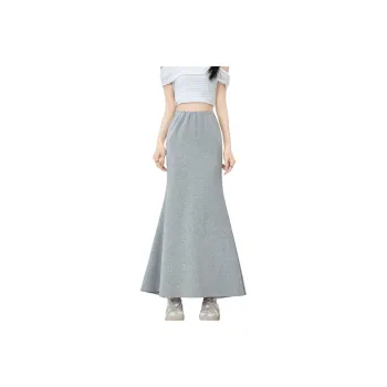 Flowers In Water Casual Long Skirt Women's