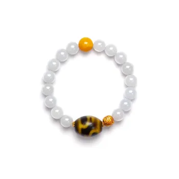 Atsuyama Ice Type Jadeite Bracelets Unisex