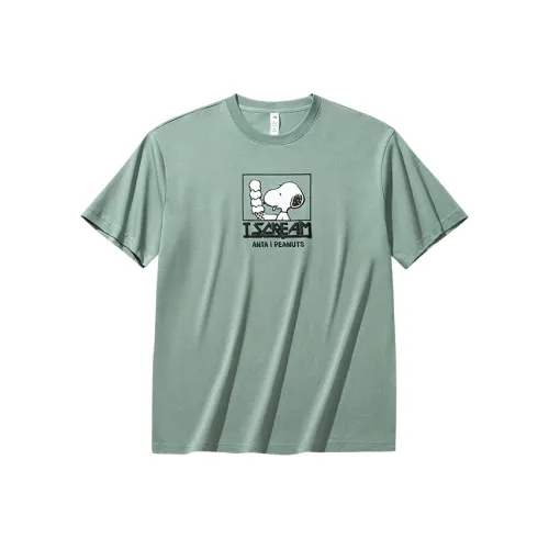 CHAOJIANTA x SNOOPY T Shirt Men's Camellia Green