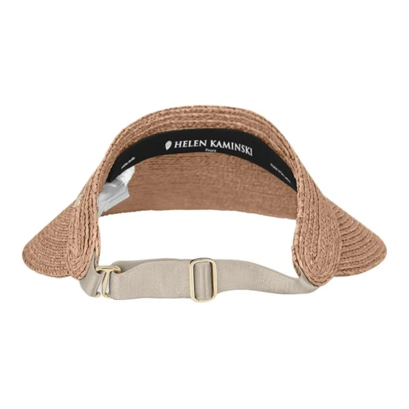 HELEN KAMINSKI Raffia Sun Protection Hats Unisex Beige-1