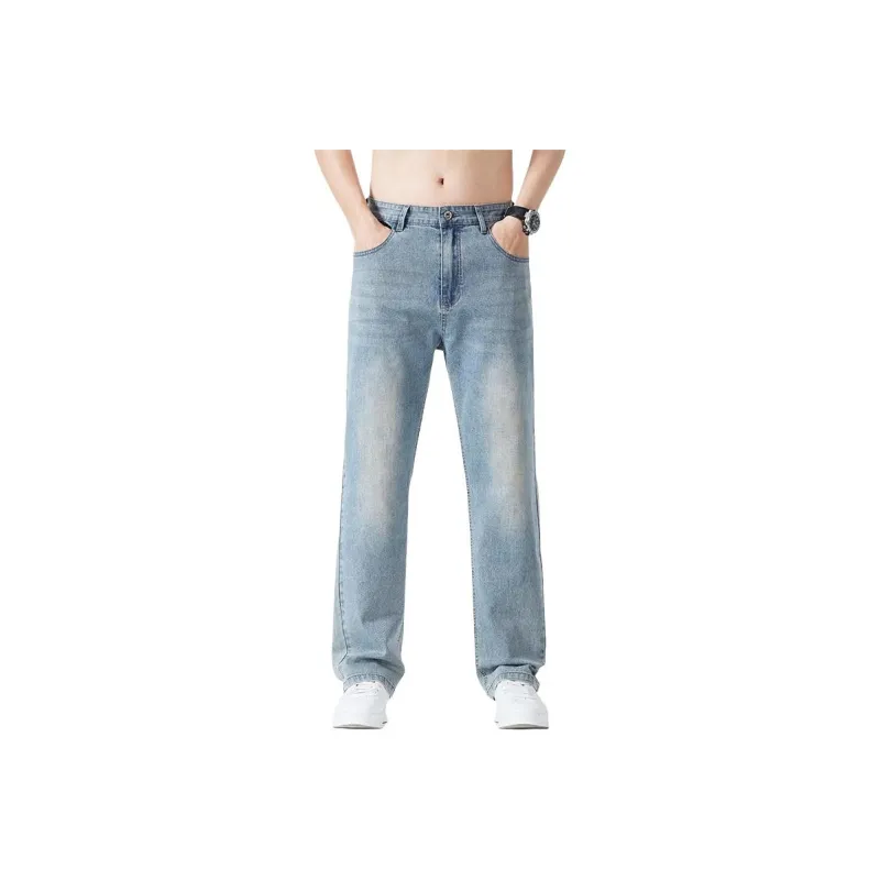 NVRFRGT Jeans Unisex Vintage Blue-0