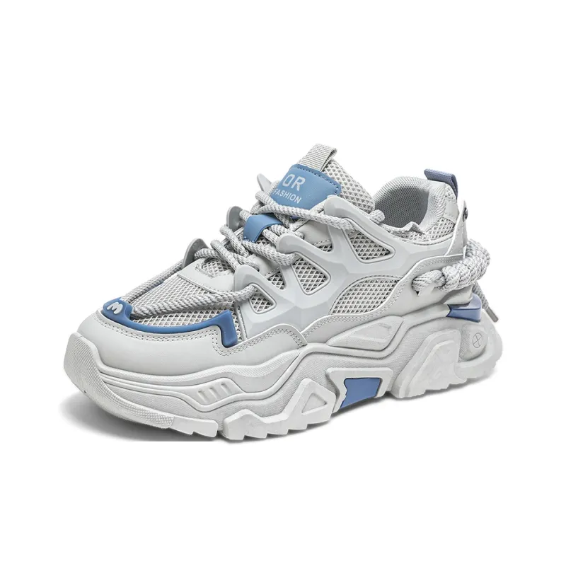 HACKBUTEER Low Top Chunky Sneakers Men's Box Included-9