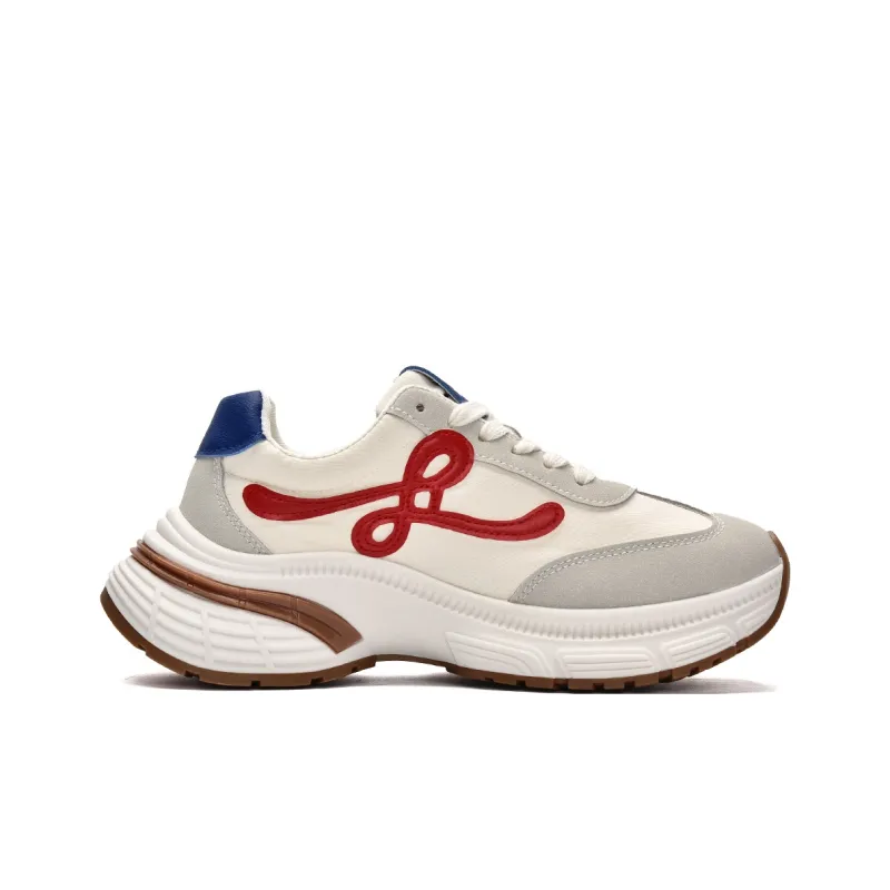 MISTERY Lightweight Anti Slip Low Top Chunky Sneakers Women's-7