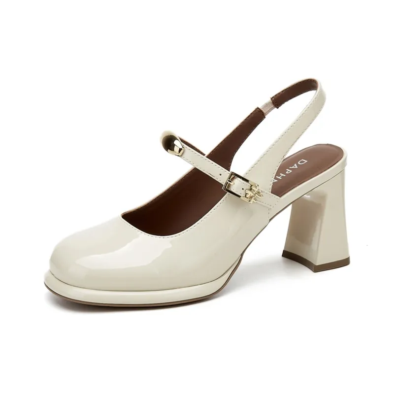 DAPHNE Chunky Heel High Heels Women's-6