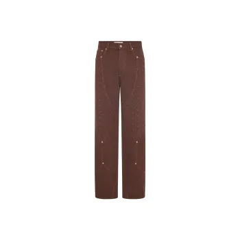 Marine Serre Embroidered Trousers