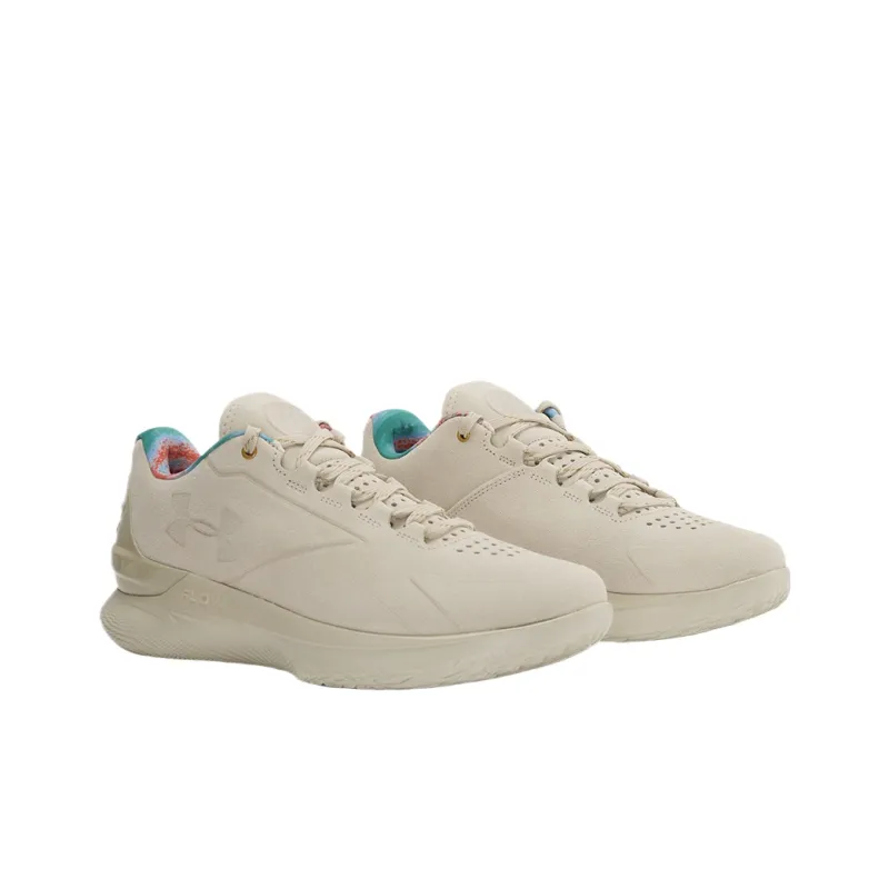 Under Armour Curry 1 Slip Resistant Low Top Basketball Shoes Unisex Brown-3