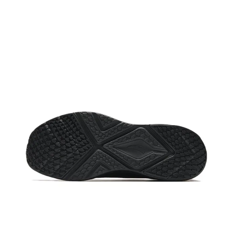 CHAOJIANTA Slip Resistant Cushioning And Breathable Low Top Casual Running Shoes Men's Black-4