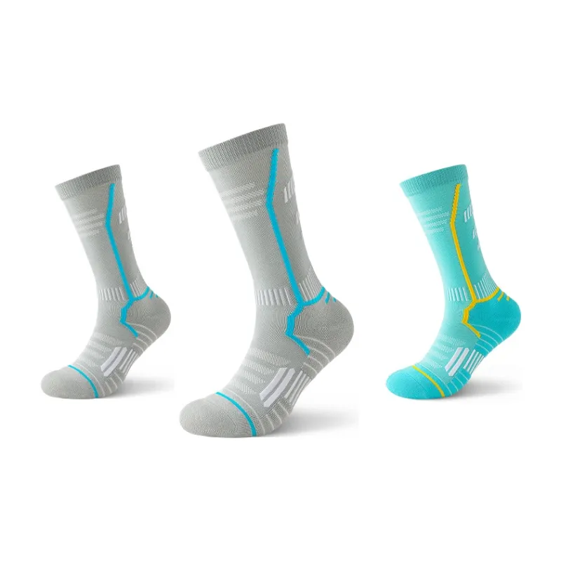 LUOLIAN Basketball Socks Men's 3 Pack-7