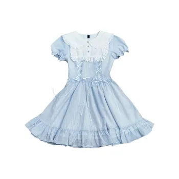 LALAJK Short Sleeved Dress Women's